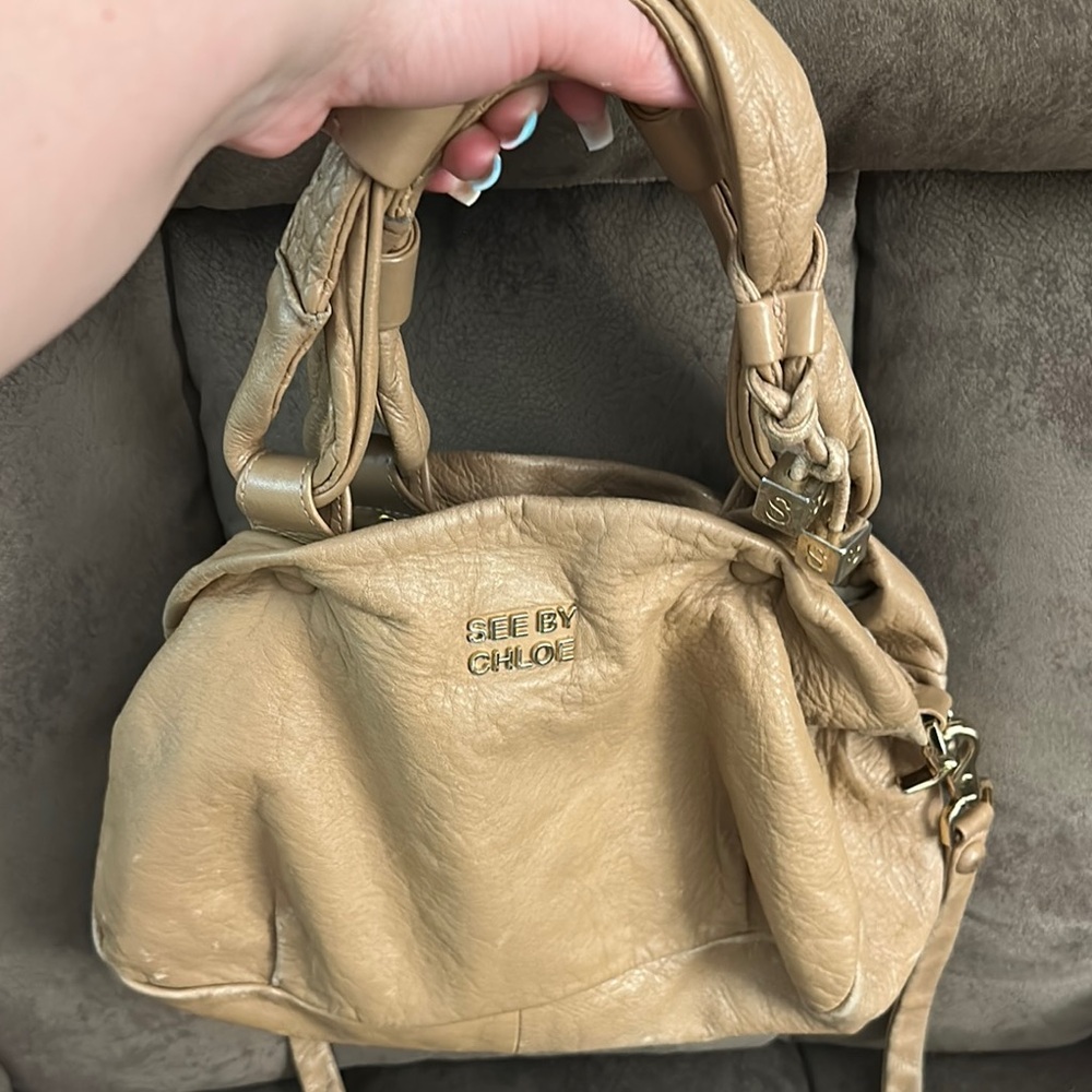 See By Chloe Tan Leather Women's Bag